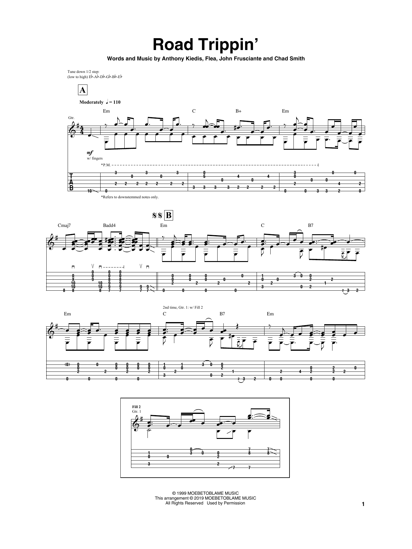 Igor Presnyakov Road Trippin' Sheet Music Notes & Chords for Guitar Tab - Download or Print PDF