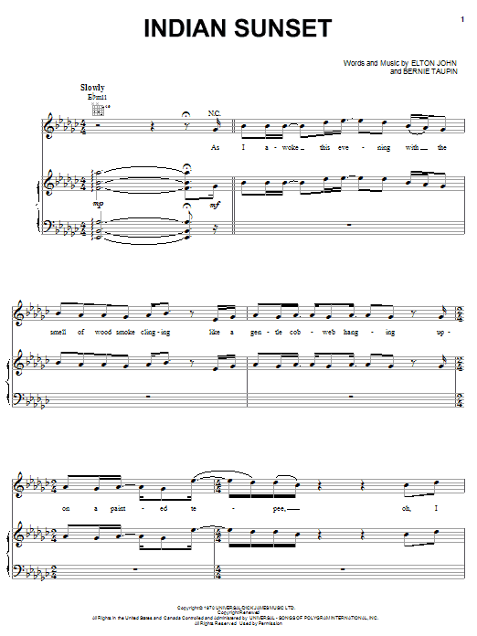Preview Elton John Indian Sunset Rock sheet music, notes and chords for Keyboard Transcription, SKU: 176831 sheet music, piano notes, chords, guitar tabs, score, transpose, transcribe, how to play, guide, download, learn, tutorial, progression, song, artist, awards, billboard, mtv, vh1, tour, single, album, release