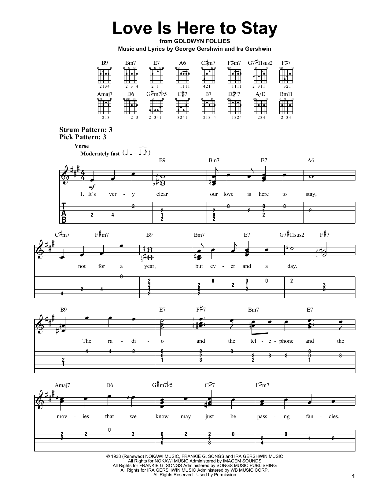 Ira Gershwin Love Is Here To Stay Sheet Music Notes & Chords for French Horn - Download or Print PDF