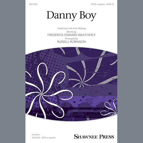 Irish Folksong, Danny Boy (arr. Russell Robinson), SATB