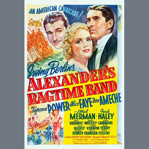 Irving Berlin, Alexander's Ragtime Band, Piano, Vocal & Guitar (Right-Hand Melody)