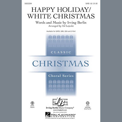 Irving Berlin, Happy Holiday (arr. Ed Lojeski), 2-Part Choir