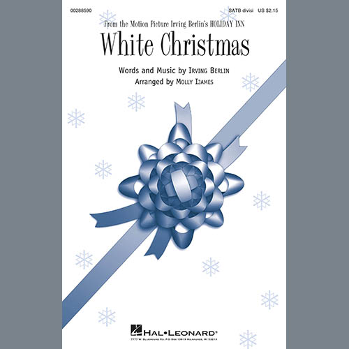 Irving Berlin, White Christmas (from Holiday Inn) (arr. Molly Ijames), SATB Choir