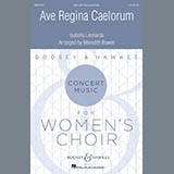 Download Isabella Leonarda Ave Regina Caelorum (arr. Meredith Y. Bowen) sheet music and printable PDF music notes