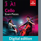 Download J. B. Loeillet Largo (Grade 3, A1, from the ABRSM Cello Syllabus from 2024) sheet music and printable PDF music notes