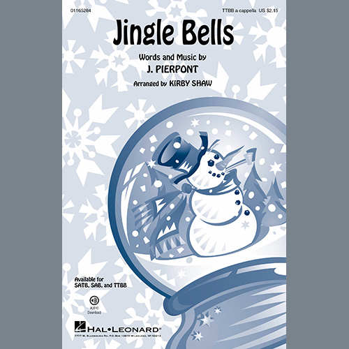 J. Pierpont, Jingle Bells (arr. Kirby Shaw), TTBB Choir