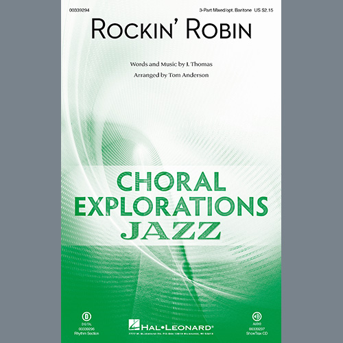 J. Thomas, Rockin' Robin (arr. Tom Anderson), 3-Part Mixed Choir