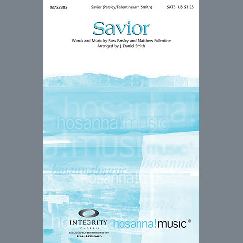 J. Daniel Smith J. Daniel Smith, Savior - Keyboard String Reduction, Choir Instrumental Pak