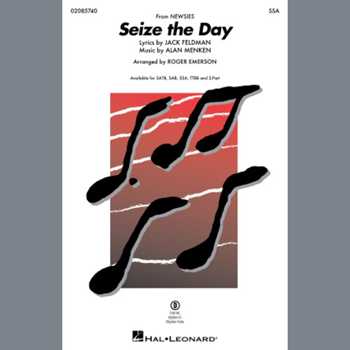 Jack Feldman, Seize The Day (arr. Roger Emerson), SSA Choir
