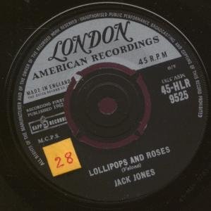 Jack Jones, Lollipops And Roses, Piano, Vocal & Guitar (Right-Hand Melody)