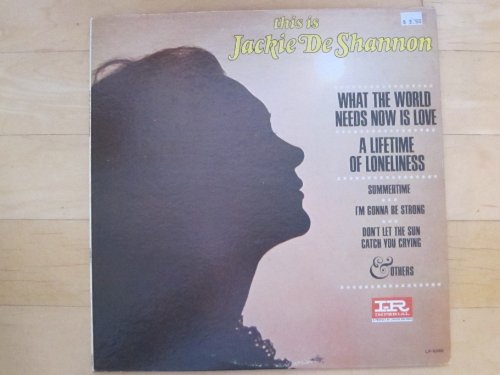 Jackie DeShannon, What The World Needs Now Is Love, Lead Sheet / Fake Book