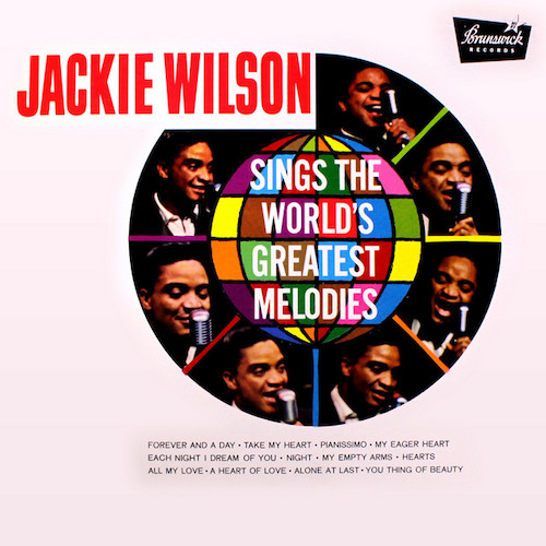Jackie Wilson, Alone At Last, Melody Line, Lyrics & Chords