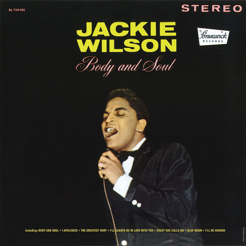 Jackie Wilson Jackie Wilson, The Greatest Hurt, Piano, Vocal & Guitar (Right-Hand Melody)