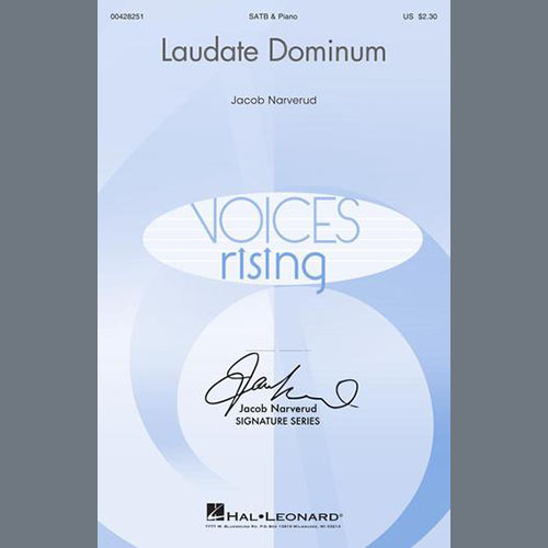 Jacob Narverud, Laudate Dominum, SATB Choir