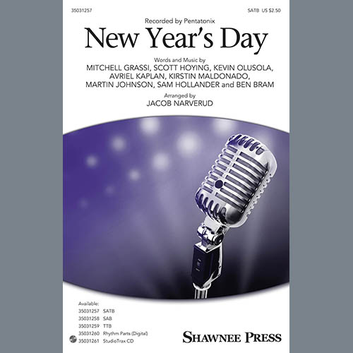 Jacob Narverud, New Year's Day, SATB