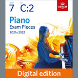 Download Jacques Ibert Le petit âne blanc (Grade 7, list C2, from the ABRSM Piano Syllabus 2021 & 2022) sheet music and printable PDF music notes