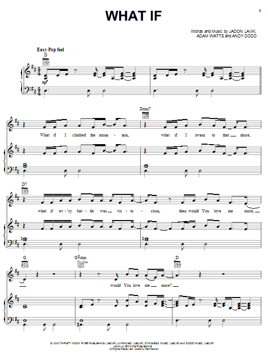 Jadon Lavik What If Sheet Music Notes & Chords for Easy Guitar Tab - Download or Print PDF