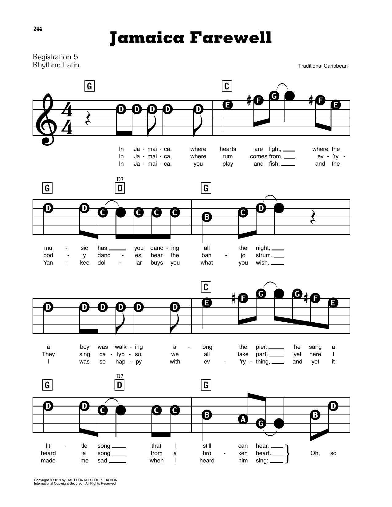 Preview Harry Belafonte Jamaica Farewell Folk sheet music, notes and chords for Piano, Vocal & Guitar (Right-Hand Melody), SKU: 157852 sheet music, piano notes, chords, guitar tabs, score, transpose, transcribe, how to play, guide, download, learn, tutorial, progression, song, artist, awards, billboard, mtv, vh1, tour, single, album, release
