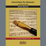 Download James Barnes Concertino for Bassoon (Solo / Piano Reduction) sheet music and printable PDF music notes