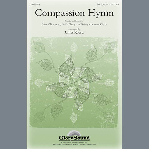 James Koerts, Compassion Hymn, SATB