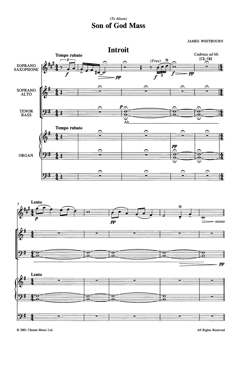 James Whitbourn Son Of God Mass Sheet Music Notes & Chords for SATB Choir - Download or Print PDF James Whitbourn Son Of God Mass Sheet Music Notes & Chords for SATB Choir - Download or Print PDF