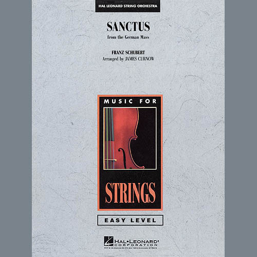 James Curnow, Sanctus (from German Mass) - Percussion 1, Orchestra