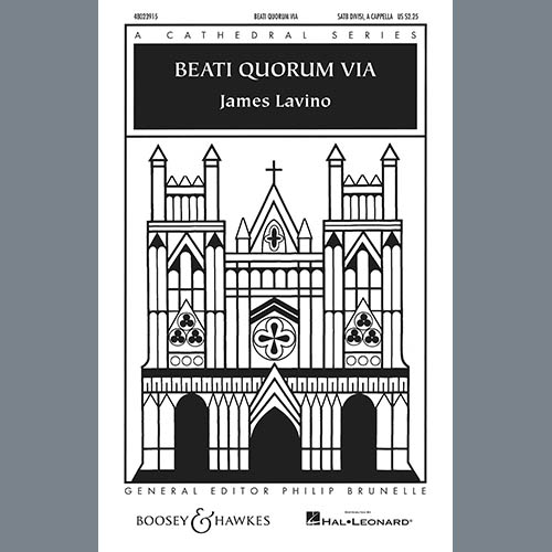 James Lavino, Beati Quorum Via, SATB