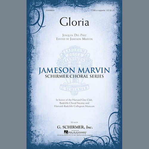 Jameson Marvin, Gloria, TTBB