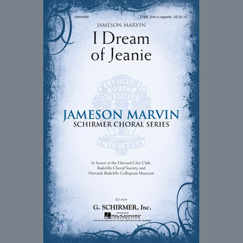 Jameson Marvin, I Dream Of Jeanie, TTBB