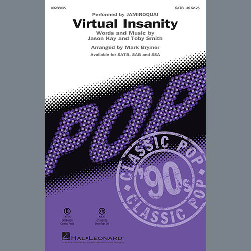 Jamiroquai, Virtual Insanity (arr. Mark Brymer) - Drums, Choir Instrumental Pak