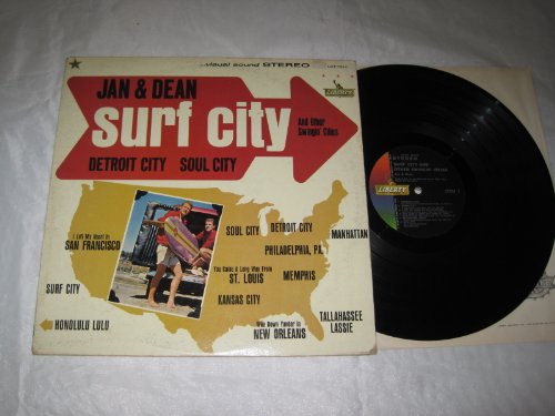 Jan & Dean, Surf City, Piano, Vocal & Guitar (Right-Hand Melody)