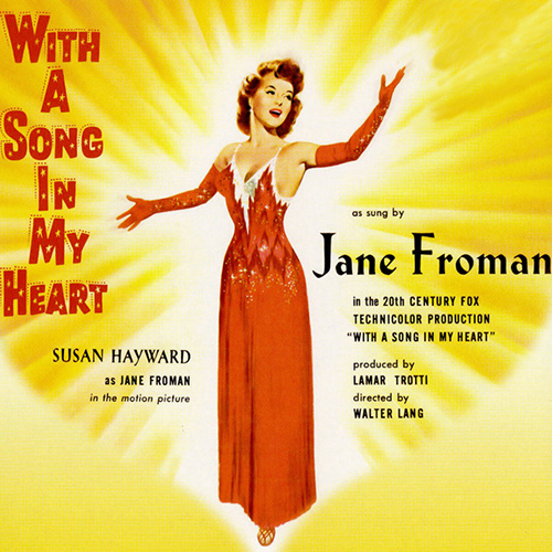 Jane Froman, I'll Walk Alone (from With A Song In My Heart), Piano, Vocal & Guitar (Right-Hand Melody)