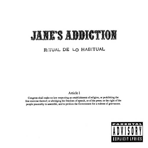 Jane's Addiction, Stop, Guitar Tab