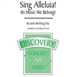 Download Janet Day Sing Alleluia! (In Music We Belong) sheet music and printable PDF music notes