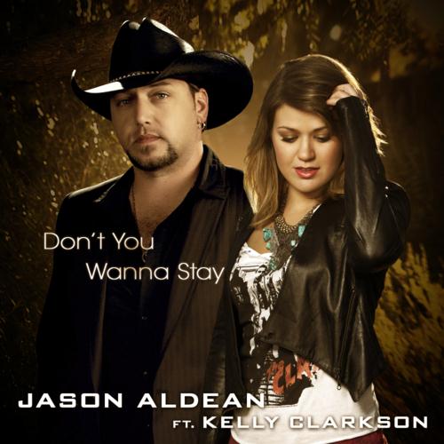 Jason Aldean featuring Kelly Clarkson, Don't You Wanna Stay, Piano, Vocal & Guitar (Right-Hand Melody)