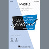 Download Jason Robert Brown Invisible (arr. Ed Lojeski) sheet music and printable PDF music notes