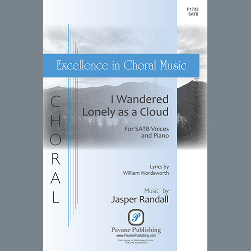 Jasper Randall, I Wandered Lonely as a Cloud, SATB Choir