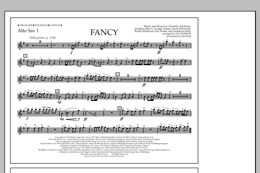 Jay Dawson Fancy - Alto Sax 1 Sheet Music Notes & Chords for Marching Band - Download or Print PDF