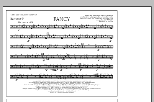 Jay Dawson Fancy - Baritone B.C. Sheet Music Notes & Chords for Marching Band - Download or Print PDF