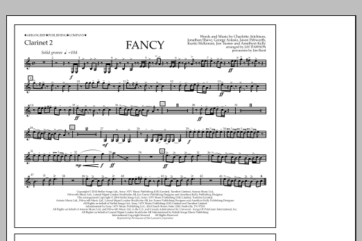 Jay Dawson Fancy - Clarinet 2 Sheet Music Notes & Chords for Marching Band - Download or Print PDF