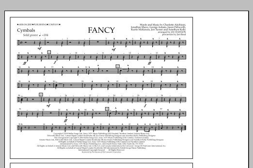 Jay Dawson Fancy - Cymbals Sheet Music Notes & Chords for Marching Band - Download or Print PDF