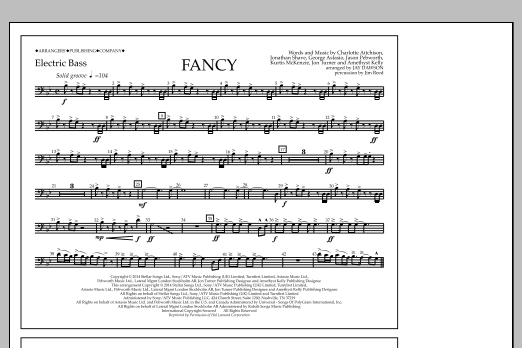 Jay Dawson Fancy - Electric Bass Sheet Music Notes & Chords for Marching Band - Download or Print PDF