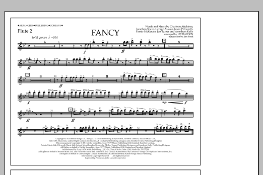 Jay Dawson Fancy - Flute 2 Sheet Music Notes & Chords for Marching Band - Download or Print PDF