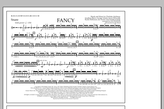 Jay Dawson Fancy - Snare Sheet Music Notes & Chords for Marching Band - Download or Print PDF