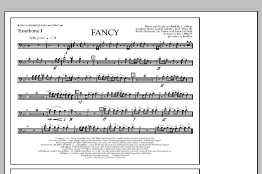 Jay Dawson Fancy - Trombone 1 Sheet Music Notes & Chords for Marching Band - Download or Print PDF