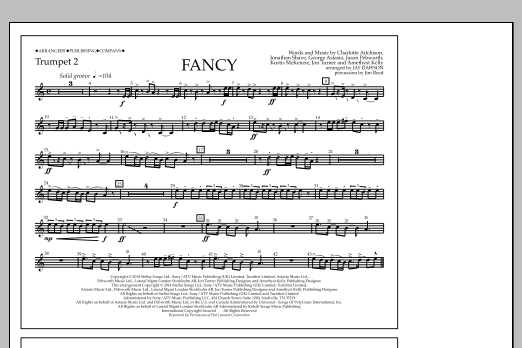 Jay Dawson Fancy - Trumpet 2 Sheet Music Notes & Chords for Marching Band - Download or Print PDF