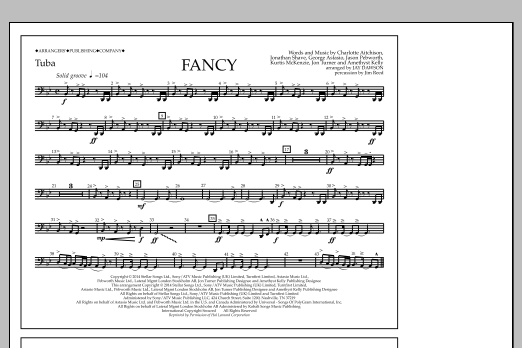Jay Dawson Fancy - Tuba Sheet Music Notes & Chords for Marching Band - Download or Print PDF