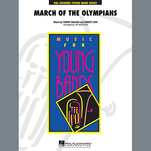 Jay Bocook, March Of The Olympians - Eb Alto Saxophone 1, Concert Band