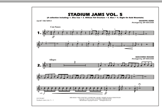 Stadium Jams: Vol. 5 - 2nd Bb Trumpet sheet music