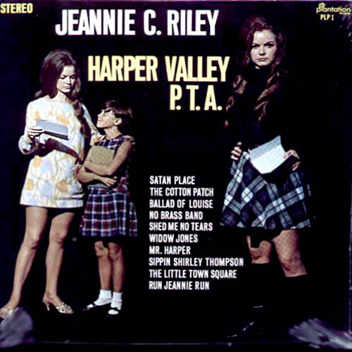 Jeannie C. Riley, Harper Valley P.T.A., Piano, Vocal & Guitar (Right-Hand Melody)